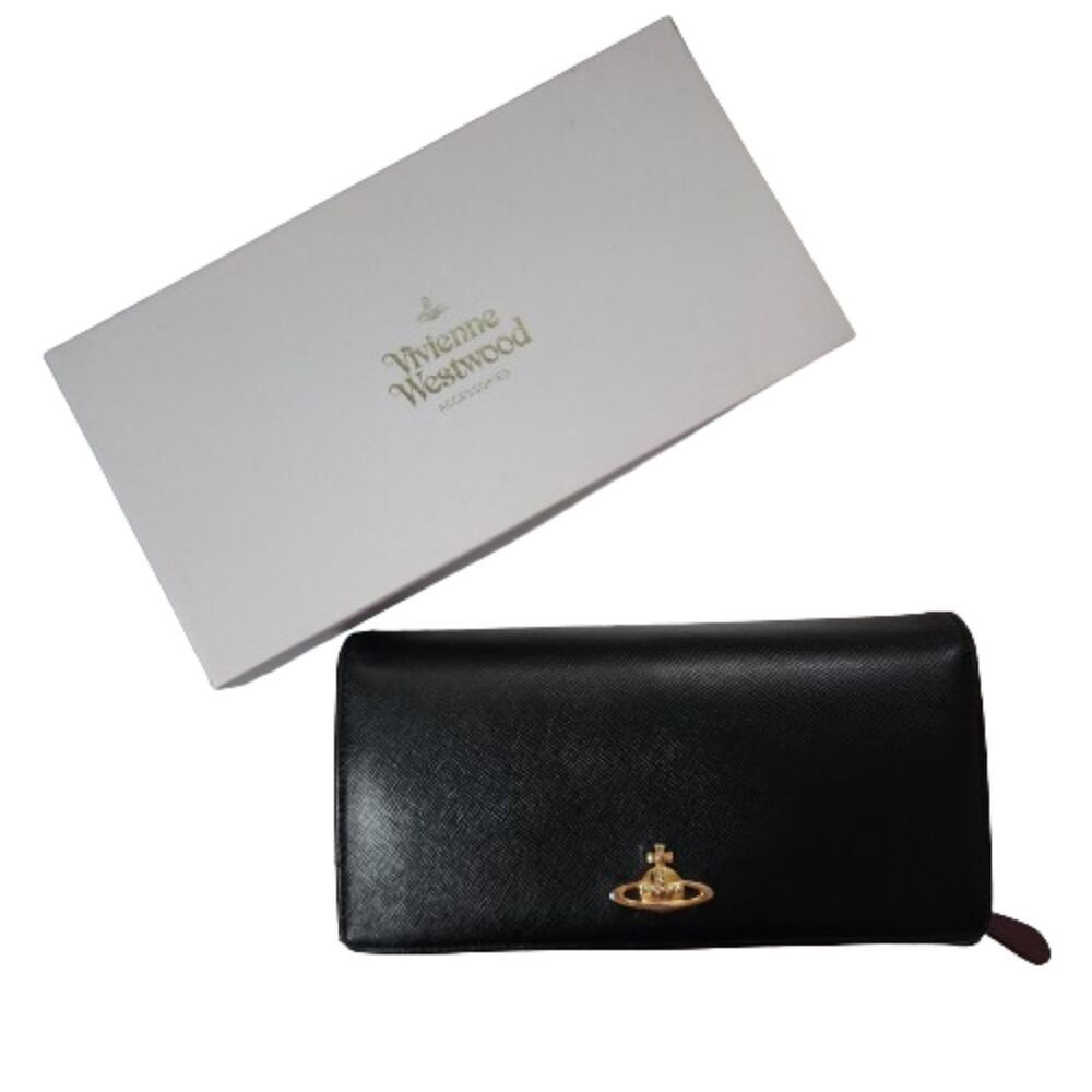 Vivienne Westwood Women's Large Multicolored Wallet with Box